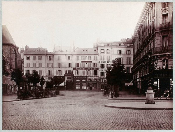 Rue d’Erfurth en 1875