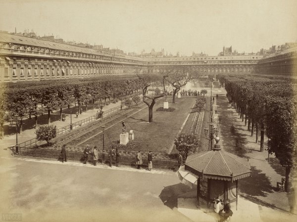 Jardin du Palais-Royal, circa 1890